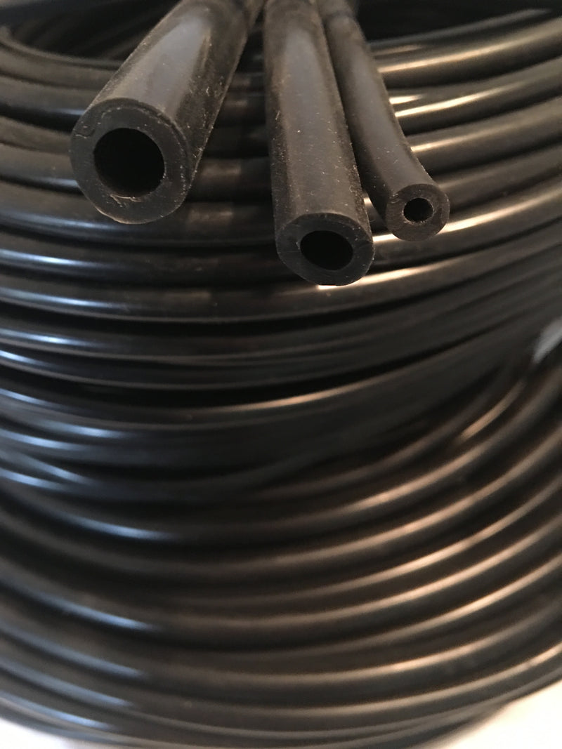 Silicone hose, Black, 10 Feet