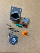 Deutsch Flanged (bulkhead) DT connector