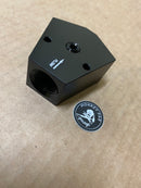 Y block with port and mounting holes