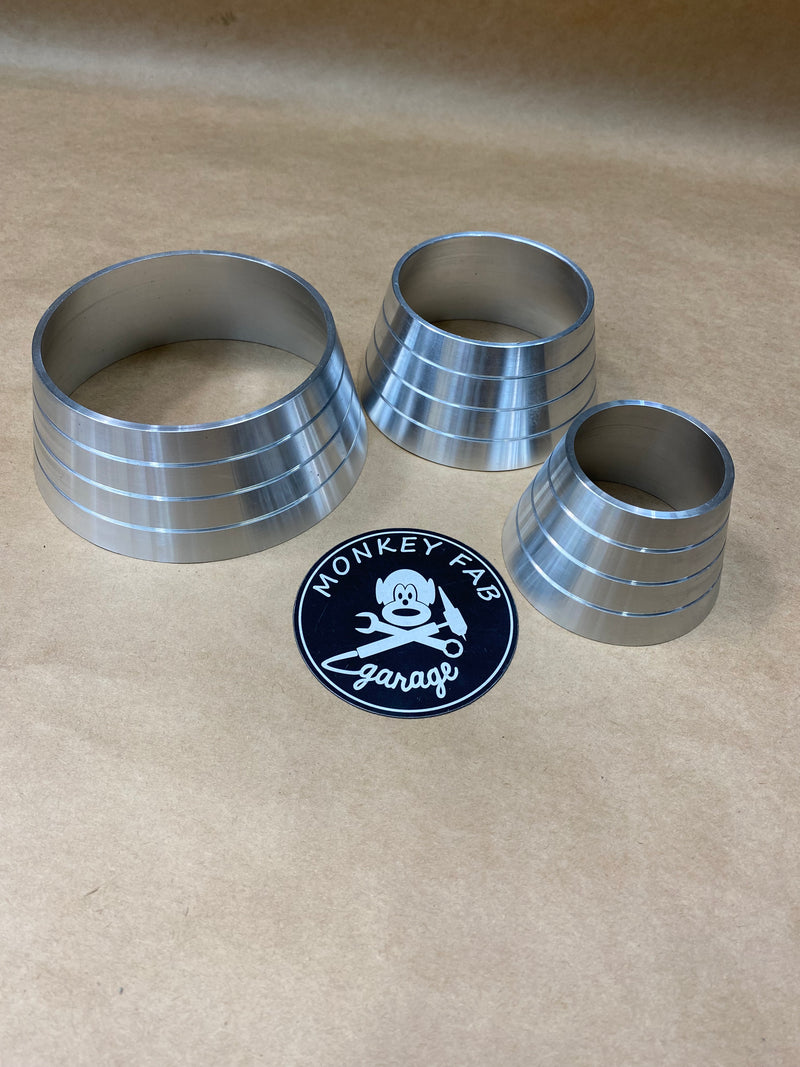 Billet Cone Reducer (Stainless & Aluminum)