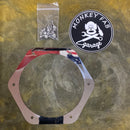 Polished hexagon Exhaust Trim Rings