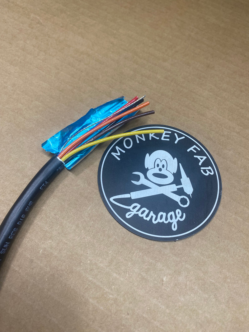 Shielded multi conductor wire