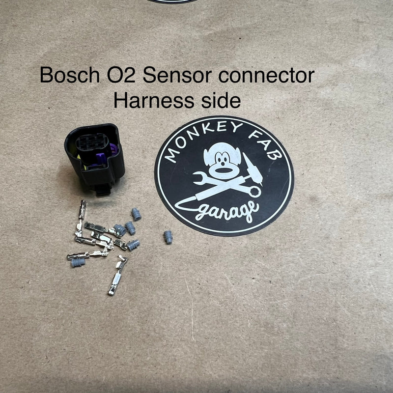 Bosch O2 Sensor Logo Bosch LSU4.9 O2 Connector (Harness Side)