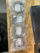 3" blemished v-band clamps