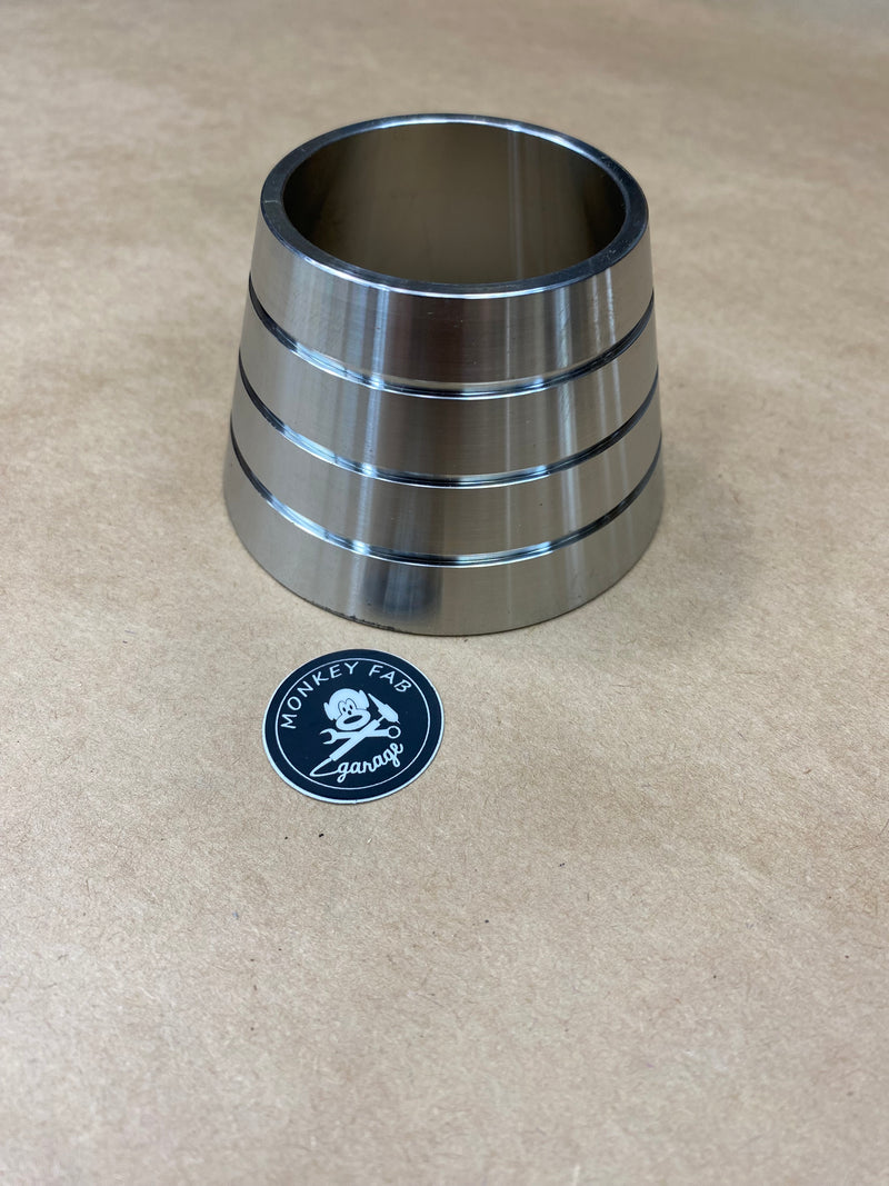 Billet Cone Reducer (Stainless & Aluminum)