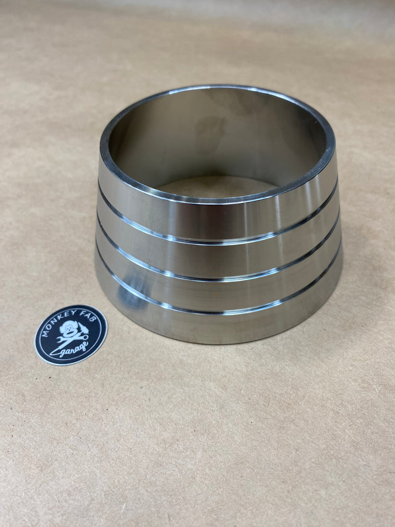 Billet Cone Reducer (Stainless & Aluminum)