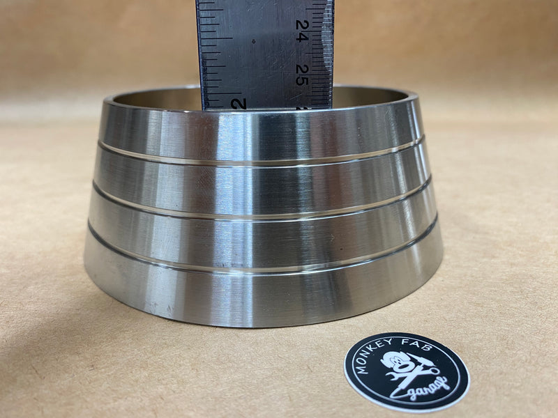 Billet Cone Reducer (Stainless & Aluminum)