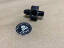 AN to NPT adapter with Gauge port