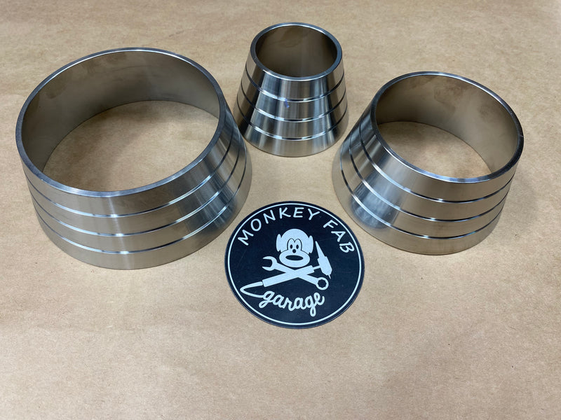 Billet Cone Reducer (Stainless & Aluminum)