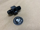 AN to NPT adapter with Gauge port