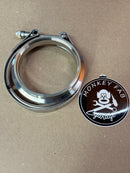3.5" Vband outlet clamp/flange for dual vband housings