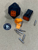 Deutsch Flanged (bulkhead) DTP connector