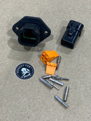 Deutsch Flanged (bulkhead) DTP connector