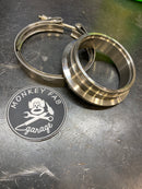 S400 downpipe flange w/clamp T4 Flat(NonMarmon)