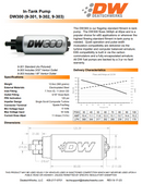DeatschWerks Fuel Pumps