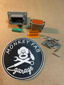 Deutsch Flanged (bulkhead) DT connector