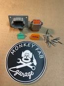 Deutsch Flanged (bulkhead) DT connector