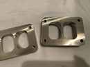 T6 Billet Flange to Dual Tube