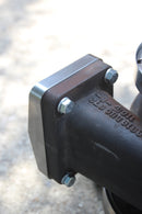 T6 Billet Flange to Dual Tube