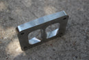 T6 Billet Flange to Dual Tube