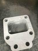 T4 Undivided 1/2" Stainless Steel Flange with Support tab