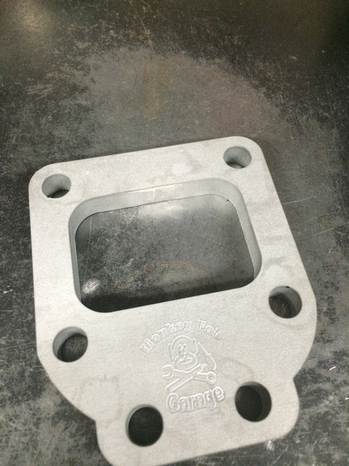 T4 1/2" Stainless Steel Flanges with Support tab