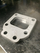 T4 Undivided 1/2" Stainless Steel Flange with Support tab