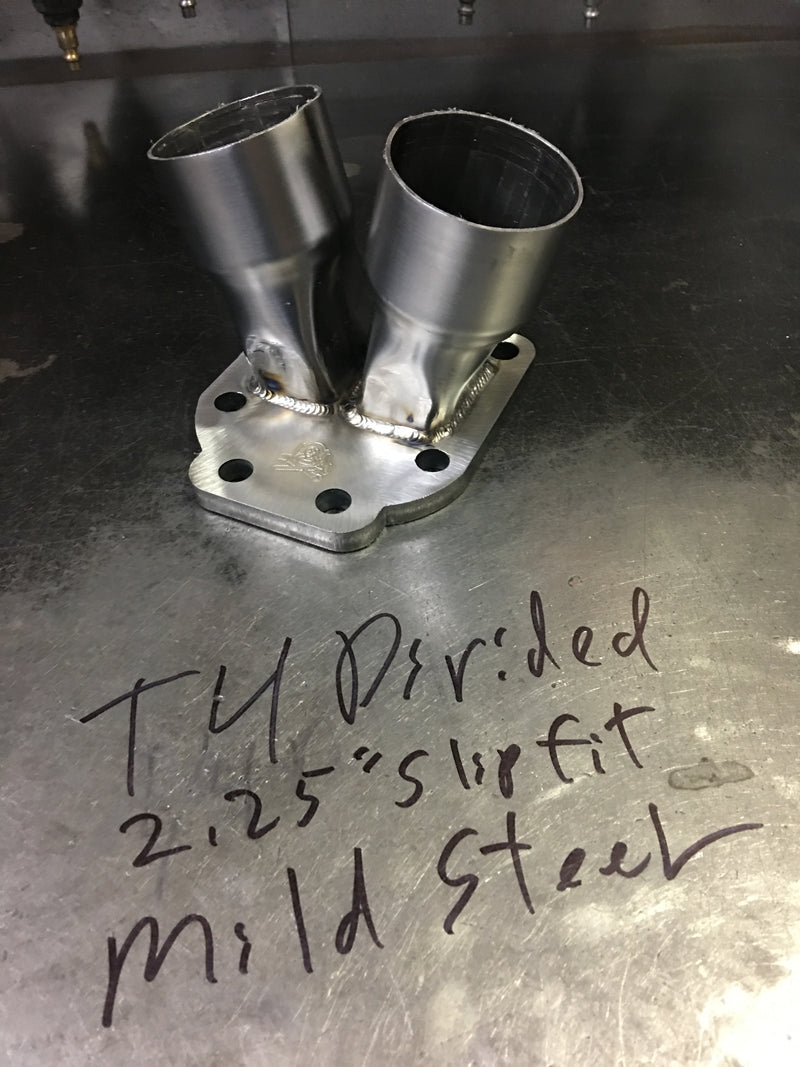 Divided T4 mild steel collector