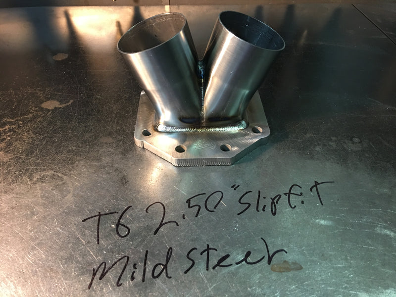 T6 mild steel open collector 2.50"