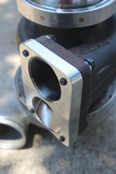 T6 Billet Flange to Dual Tube