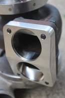 T6 Billet Flange to Dual Tube