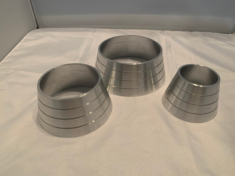 Billet Cone Reducer (Stainless & Aluminum)