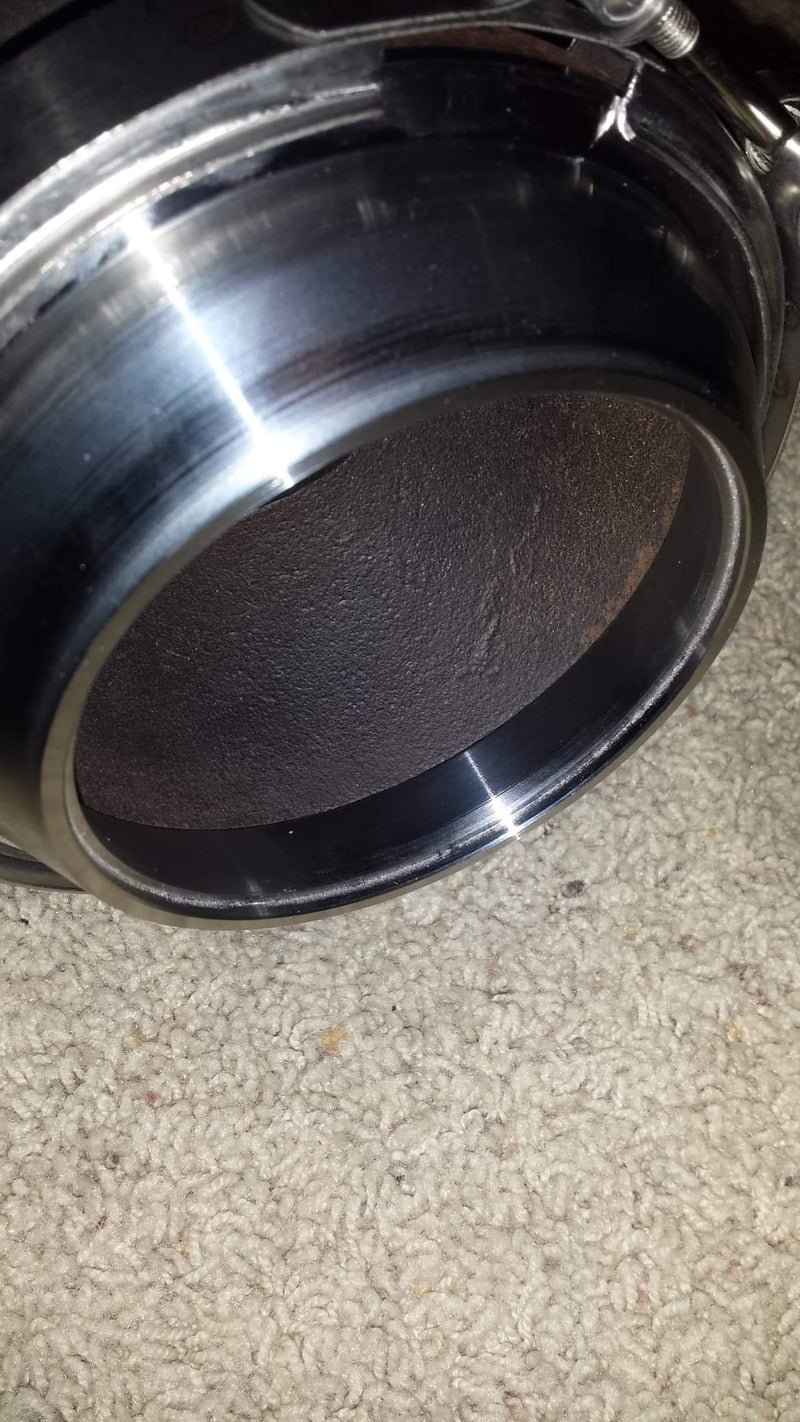T6 5” to 4” Marmon V-band reducer flange BW Style