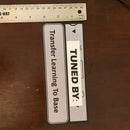 Sticker: Vinyl, Transfer learn to base