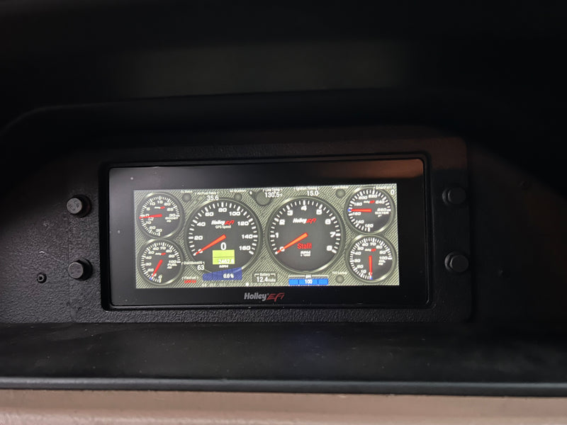 Holley dash screen protector