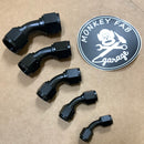 Female To Female, AN Union 0, 45, and 90 degree